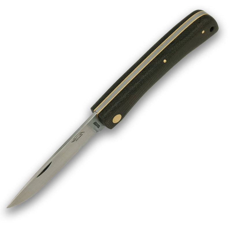 Otter Hippekniep Gross Micarta grün