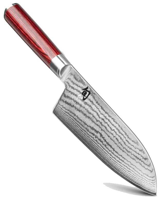 Shun Classic Red - Großes Santoku 19cm