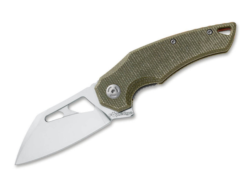 FoxEdge Atrax Micarta OD Green